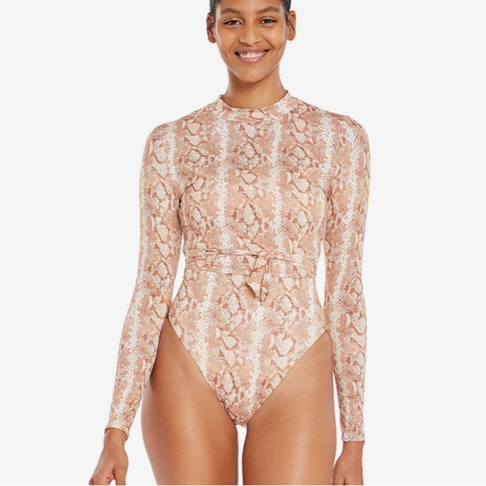 NEW! Vitamin A Remy Rash-guard - Sand Snake - $160 retail - SOLD OUT COLOR!